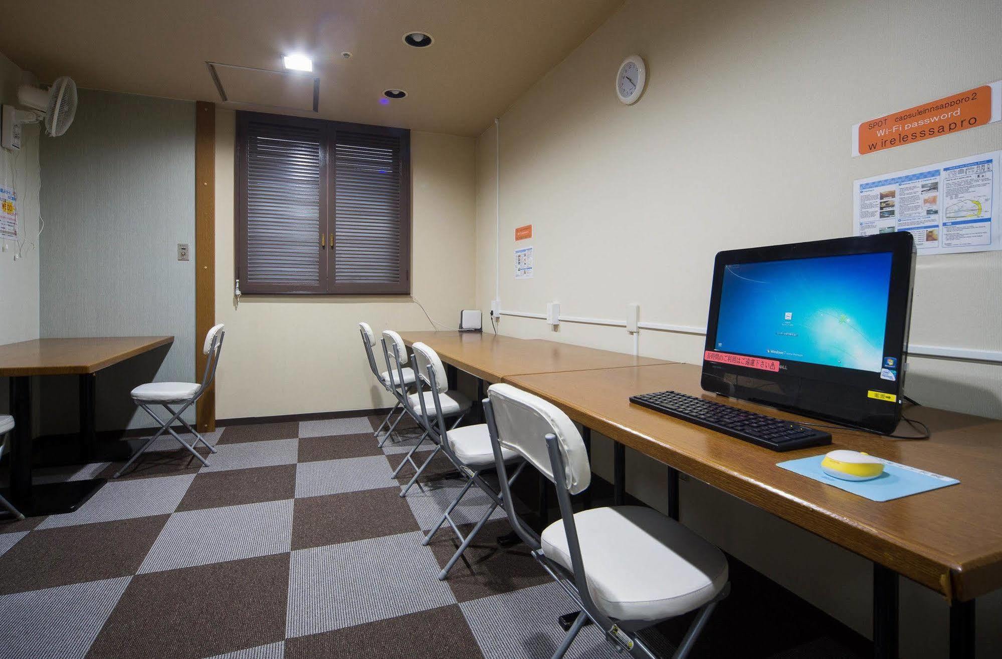 Capsule Inn Sapporo Hostel Dış mekan fotoğraf